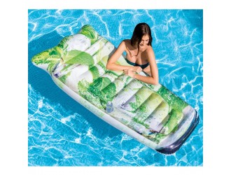 Pluta gonflabila Intex Sirena (Coada de Sirena), Imprimeu realist, 178 x 91 cm, max 100 kg