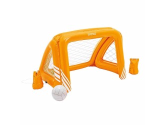 Set Poarta de fotbal gonflabila Intex pentru apa, Include minge, 140 x 89 x 81 cm, 6 ani+
