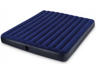 Saltea gonflabila Intex "Velur Classic", Tehnologie Fiber-Tech, 203 x 183 x 25 cm, King Size