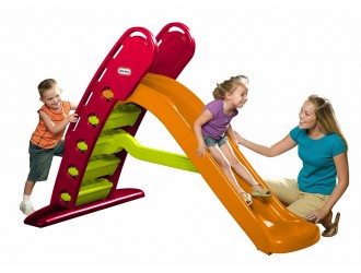 172472E3  Tobogan mare pliabil Curcubeu Little Tikes