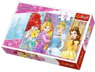 Trefl Puzzles 30 Fairytaleprincesses