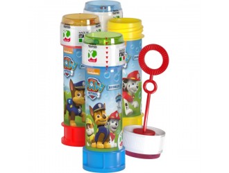 Tub Baloane de Sapun Paw Patrol Dulcop, 60 ml, cu Inel pentru Bule, pentru Copii, Multicolor