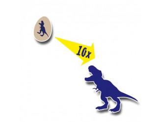 Jucarie figurina dinozaur crescatoare in ou - DYNO IN EGG (4 оn sortiment)