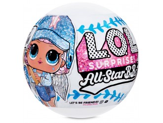 Set papusa glitter L.O.L. SURPRISE! Seria All-Star B.B.s Echipa Sportiva