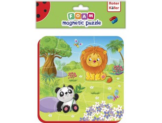 Puzzle magnetic ZOO Roter Kafer
