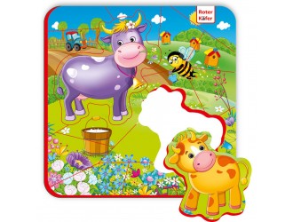 Puzzle magnetic Ferma Roter Kafer