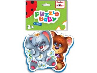 Baby Puzzle Ursul-Iepure Roter Kafer