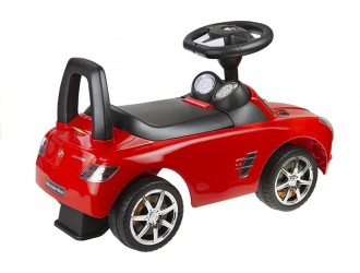 Masina Tolocar Mercedes-Benz culoare rosie (cu sunete)