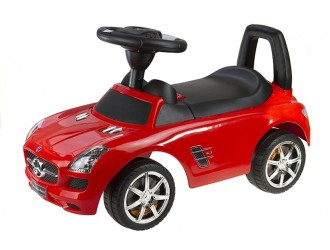 Masina Tolocar Mercedes-Benz culoare rosie (cu sunete)