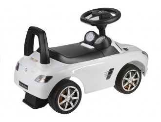 Masina Tolocar Mercedes-Benz culoare alba (cu sunete)
