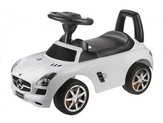 Masina Tolocar Mercedes-Benz culoare alba (cu sunete)