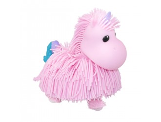 Jucarie muzicala interactiva Unicorn roz Jiggly Pup