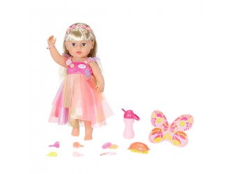 Papusa Baby Born Surioara cu par lung Unicorn (43 cm, accesorii)