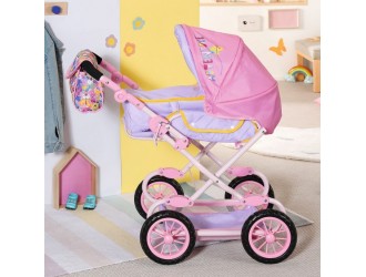 Carucior pentru papusa BABY BORN cu geanta DELUXE S2 053847