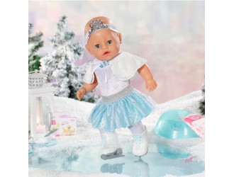Papusa bebelus Balerina-Fulgusor Baby Born 43 cm seria Imbratisari blande cu accesorii