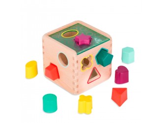 Jucarie sorter din lemn Cub magic BATTAT