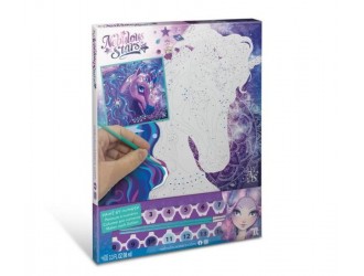 Paint-by-Number on Canvas - Nebulia & Horse