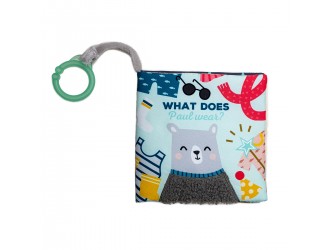 Cartulie textila de agatat Ursulet Taf Toys