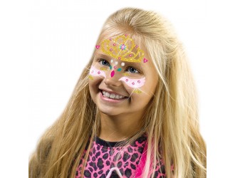 Set de abtibilduri tattoo pentru fata Princess SES CREATIVE