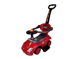 Tolocar cu maner 3 in 1 rosu