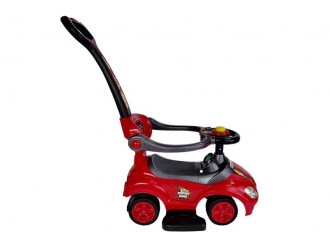 Tolocar cu maner 3 in 1 rosu