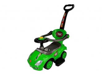 Tolocar cu maner 3 in 1 verde