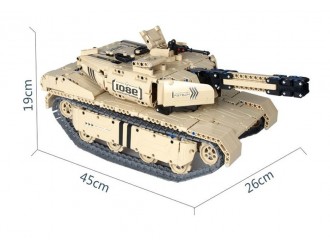 XTech Bricks: Big Tank, R/C 8CH, 1276 pcs