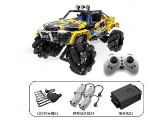 XTech Bricks: Stunt Drift OFF-Road car, R/C 4CH, 1030 pcs (Include Lig& Sound)