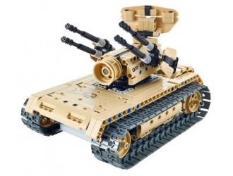 XTech Bricks: 2in1, Tank & Anti-aircraft, R/C 4CH, 457 pcs