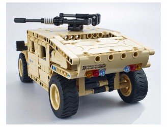 XTech Bricks: 2in1, Armed Off-road Vehicle, R/C 4CH, 502 pcs