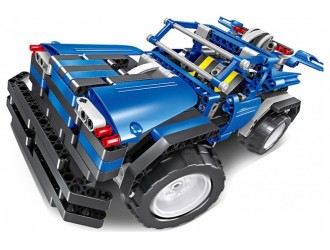 XTech Bricks: 2in1, Sport Car & Saloon Car, R/C 4CH, 443 pcs