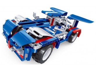 XTech Bricks: 2in1, Sport Car & Truck, R/C 4CH, 455 pcs