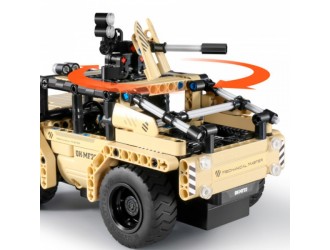 XTech Bricks: 2in1, Armed Off-road Vehicle, R/C 4CH, 370 pcs