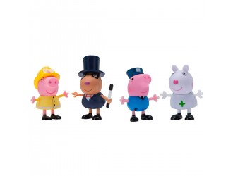 Set figurine Prietenii Peppa Pig Profesii