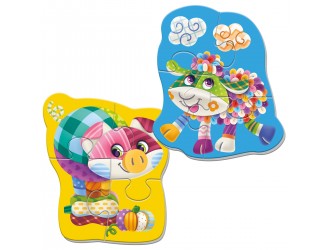 Baby Puzzle magnetic "Oita-Purcelus" Roter Kafer