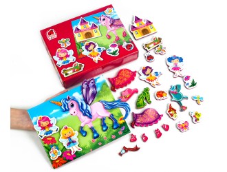 Joc magnetic Zina si Unicornul Roter Kafer