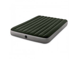 Saltea gonflabila Intex Prestige Downy, Tehnologie Fiber-Tech, Queen Size, 152 x 203 x 25 cm, max. 272 kg, Suprafata Catifelata