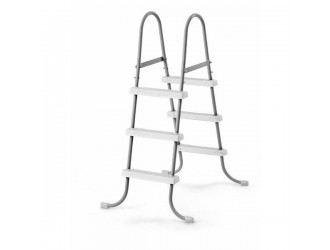 Scara pentru piscine cu inaltimea de pana la 91 cm, 3 trepte, fara platforma, INTEX