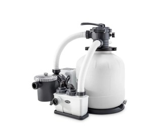 Pompa de filtrare cu nisip si generator de clor Krystal Clear QX2600, 10000 l/h, Intex (26680)