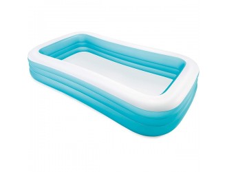 Piscina gonflabila pentru familie Swim Center Family, 305x183x56 cm, 1050 L, 6+ ani Intex 58484