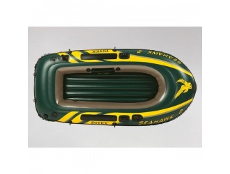 Set Barca gonflabila Intex "Seahawk 2", 2 Persoane, Include Vasle si Pompa, 236 x 114 x 41 cm