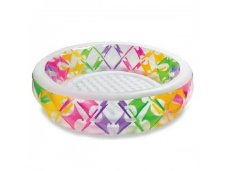 Piscina gonflabila de familie Intex "Swim Center", Baza gonflabila moale, 229 x 56 cm, 6 ani+