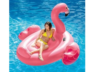 Pluta gonflabila Gigant Intex Flamingo, 2 manere rezistente, 203 x 196 x 124 cm, max 200 kg