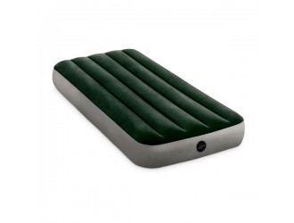 Saltea gonflabila Intex Prestige Downy, Tehnologie Fiber-Tech, Slim Single, 76 x 191 x 25 cm, max. 136 kg, Suprafata Catifelata