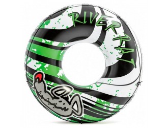 Colac gonflabil Intex "River Rat", Diametru 122 cm, Material ultra-rezistent, 9 ani+