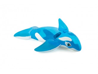 Pluta gonflabila Intex "Balena", 2 Manere de siguranta, 152 x 114 cm, 3 ani+