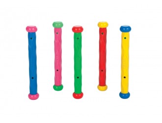 Set de joaca subacvatic “Betisoare”, 6+, 5 culori in set, INTEX