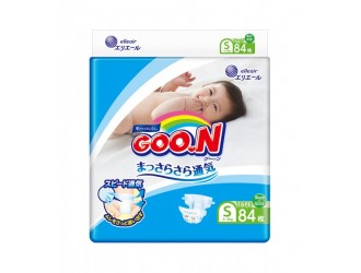 Scutece GOO.N pentru copii 4-8 kg (marimea S, unisex, 84 buc.) colectia 2020