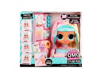 Papusa manechin L.O.L. Surprise! OMG Candylicious Styling Head Lady Bon Bon