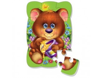 Puzzle magnetic A5 "Ursulet" Vladi Toys